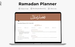 Ramadan Planner media 1
