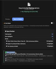 Kindle → Notion bot gallery image