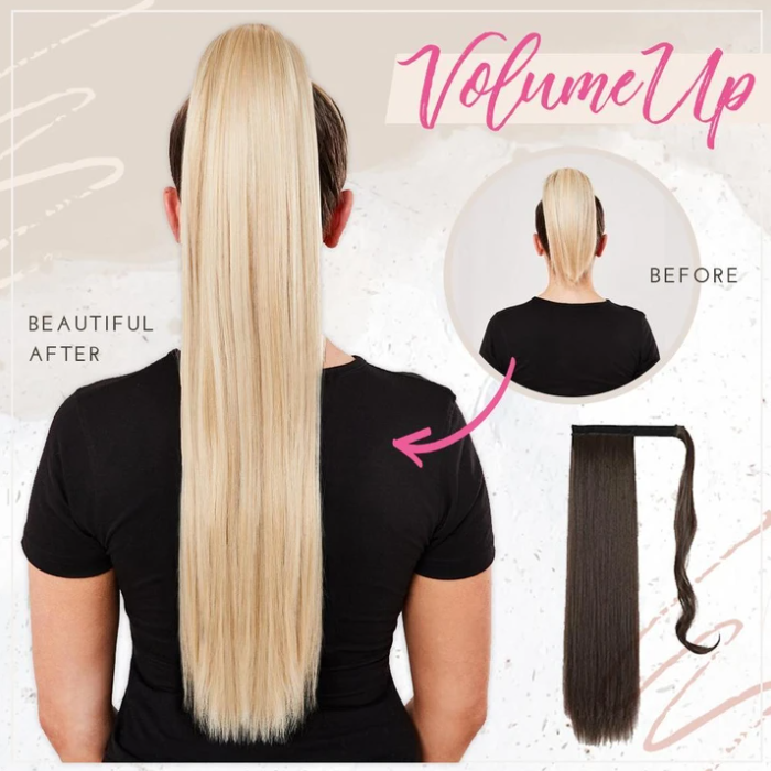 Clip-in Voluminous Ponytail Extension gallery image
