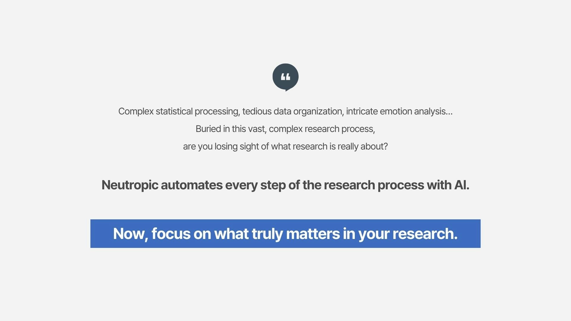 Neutropic: Your AI User Research Lab gallery image