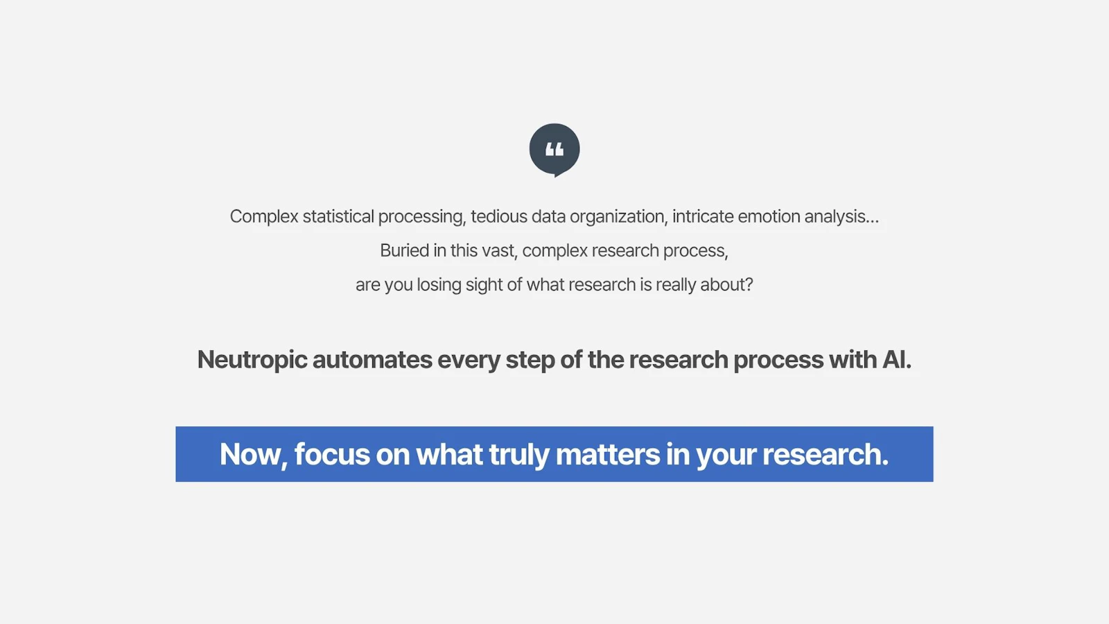 Neutropic: Your AI User Research Lab screenshot 1