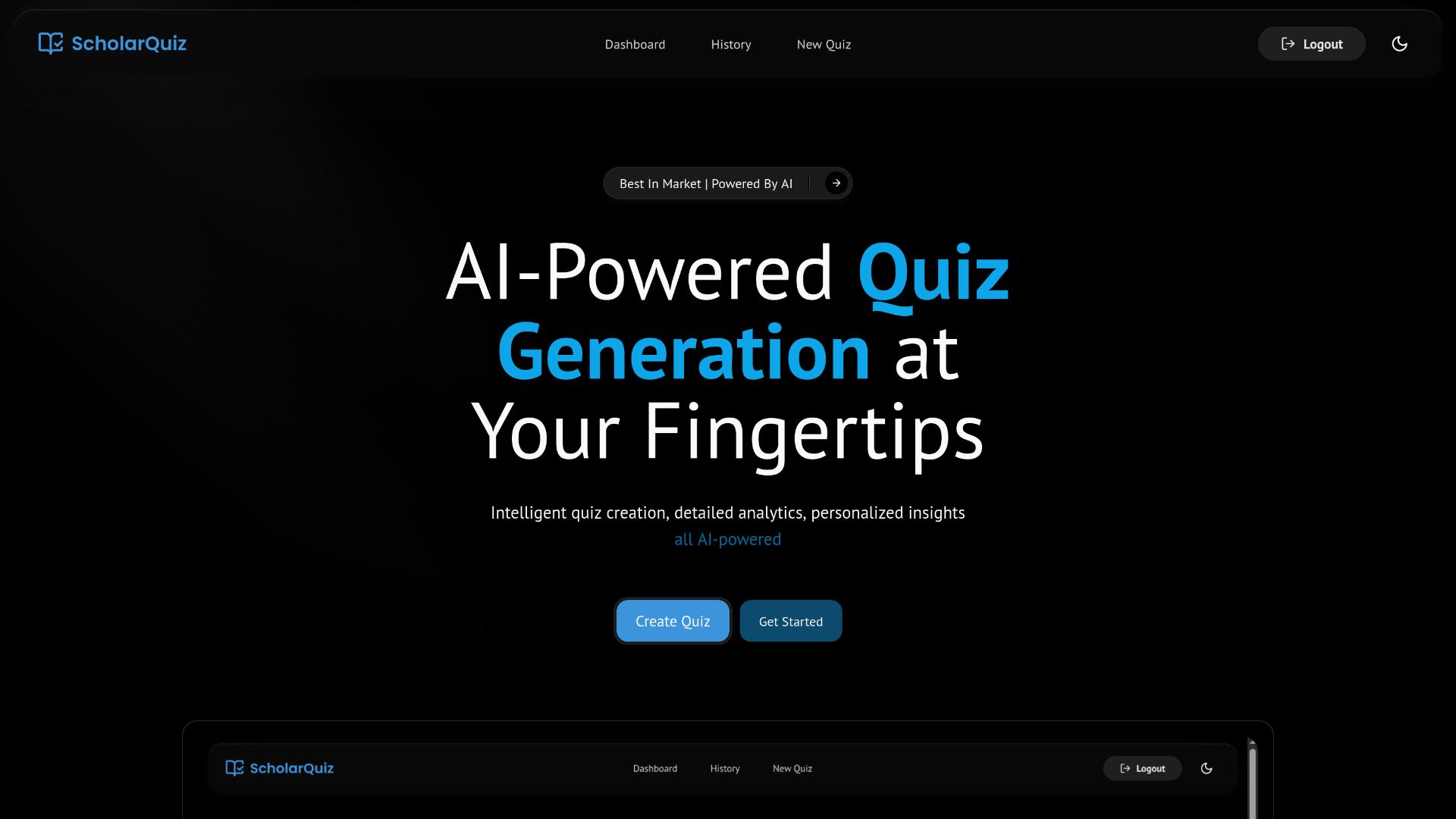 Scholarquiz - Parmak uçlarınızda AI ile çalışan sınav nesli medya 2