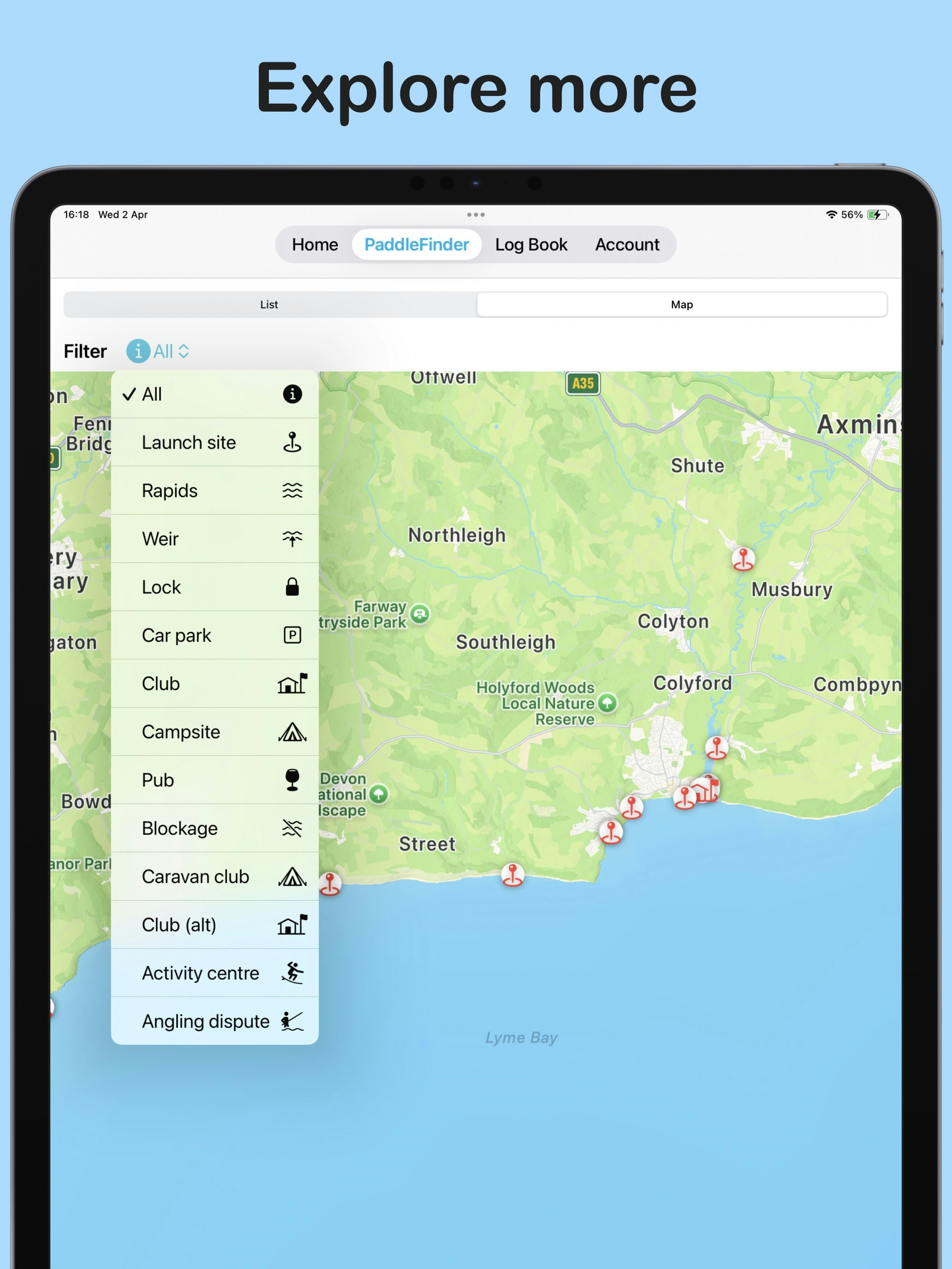 Paddlepal - Suppe und wie ein Tracker Medien 14
