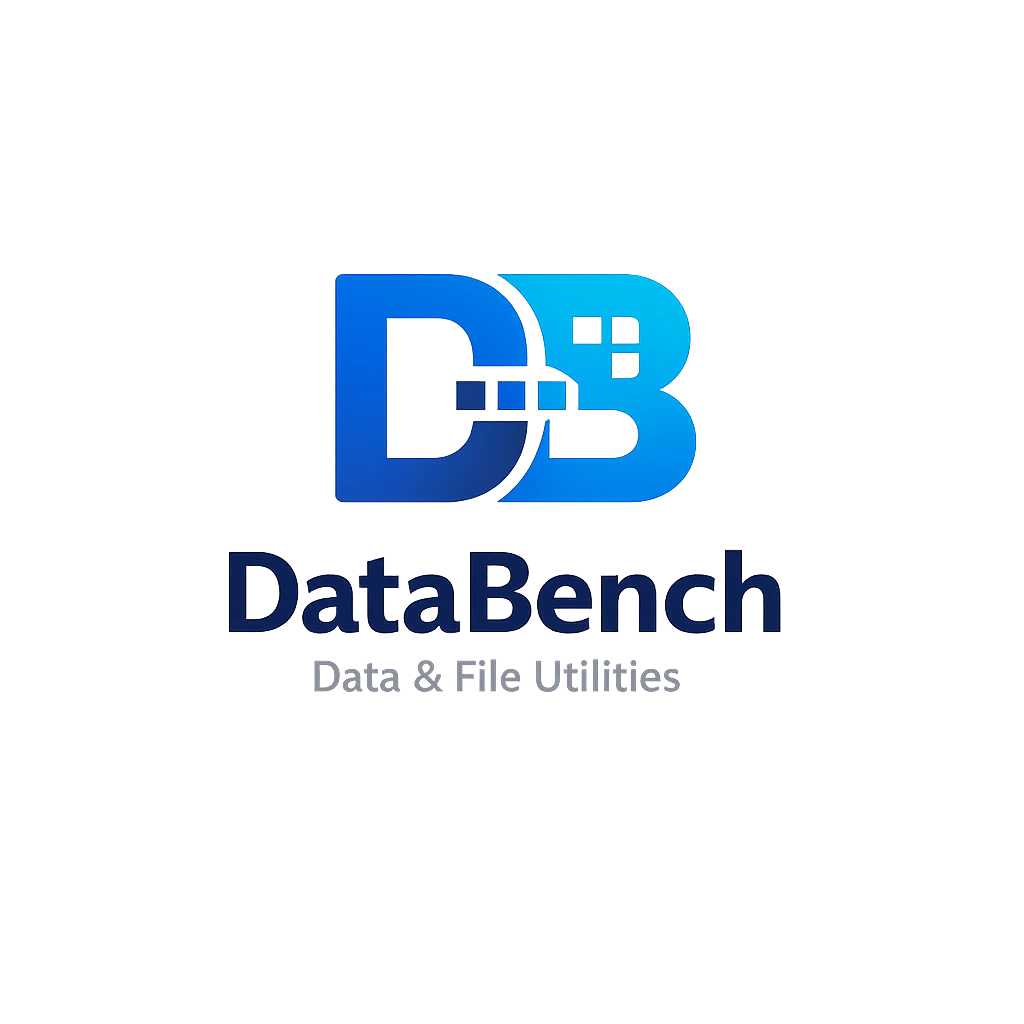 DataBench Free Online Formatter, Cleaner logo
