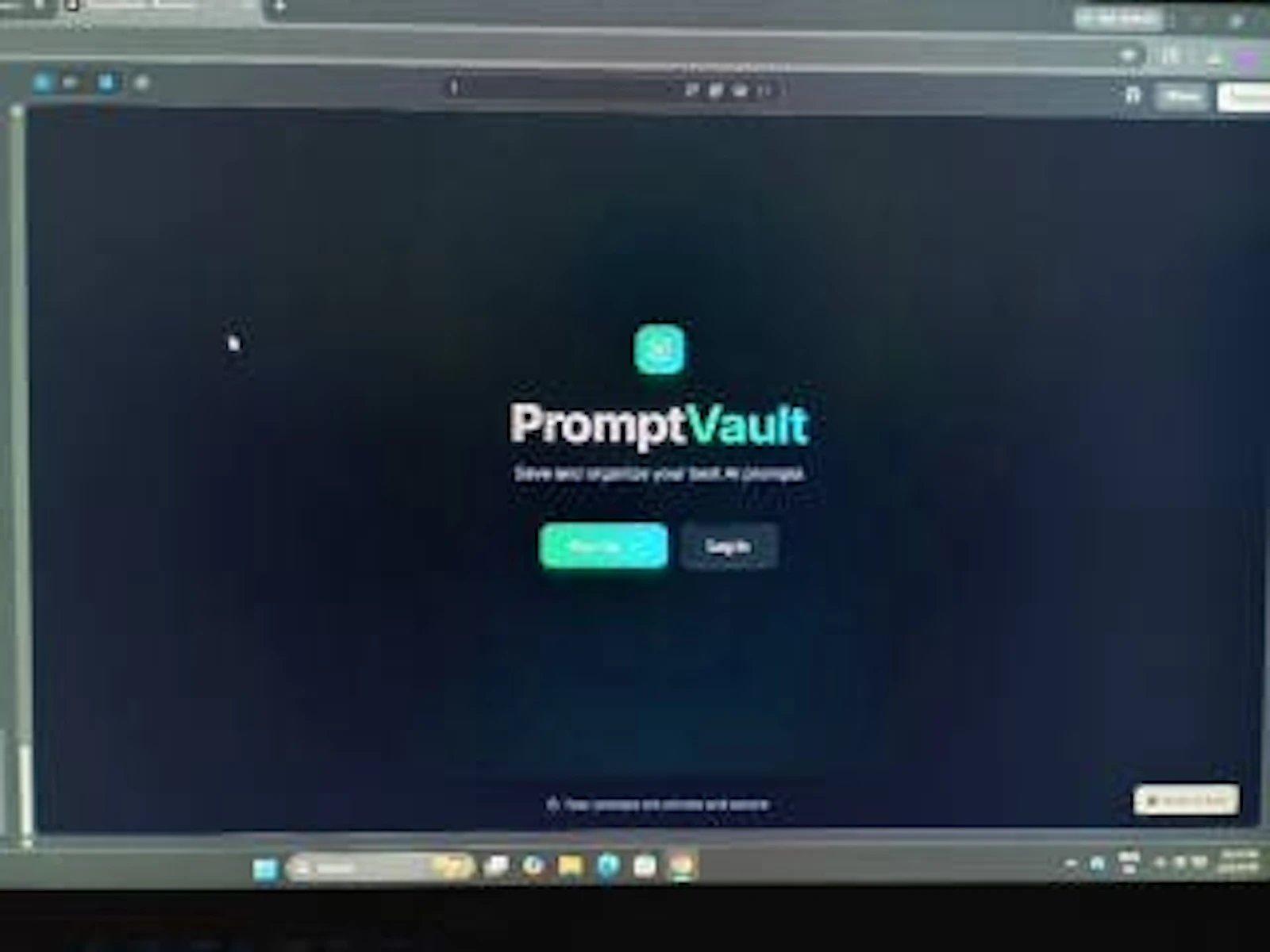 PromptVault screenshot 1