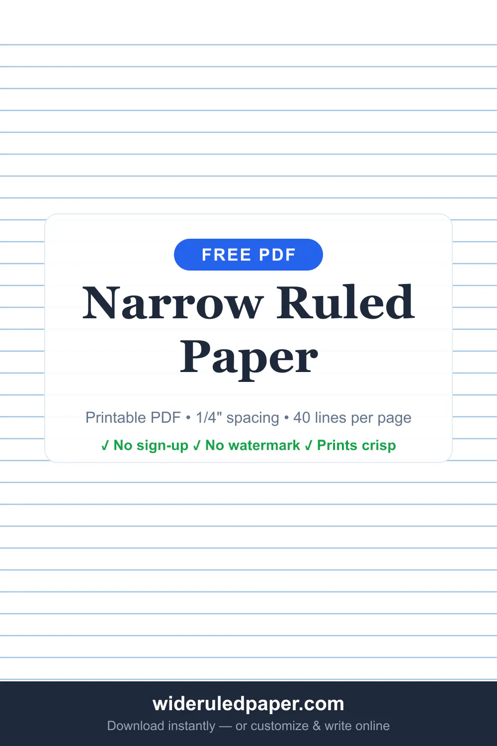 Wide Ruled Paper gallery image