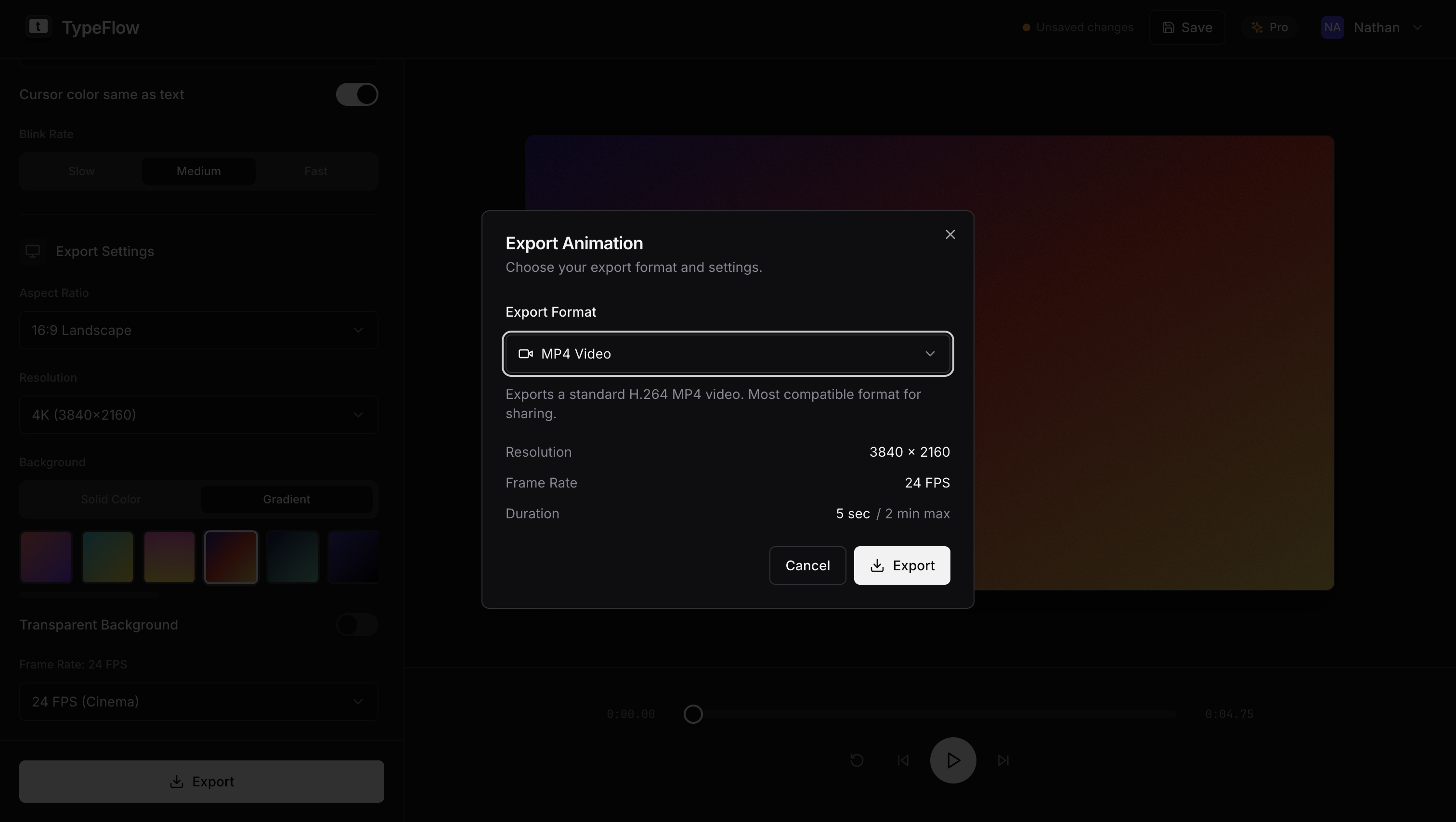 TypeFlow gallery image