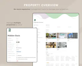 Airbnb Booking Manager - Notion Template gallery image