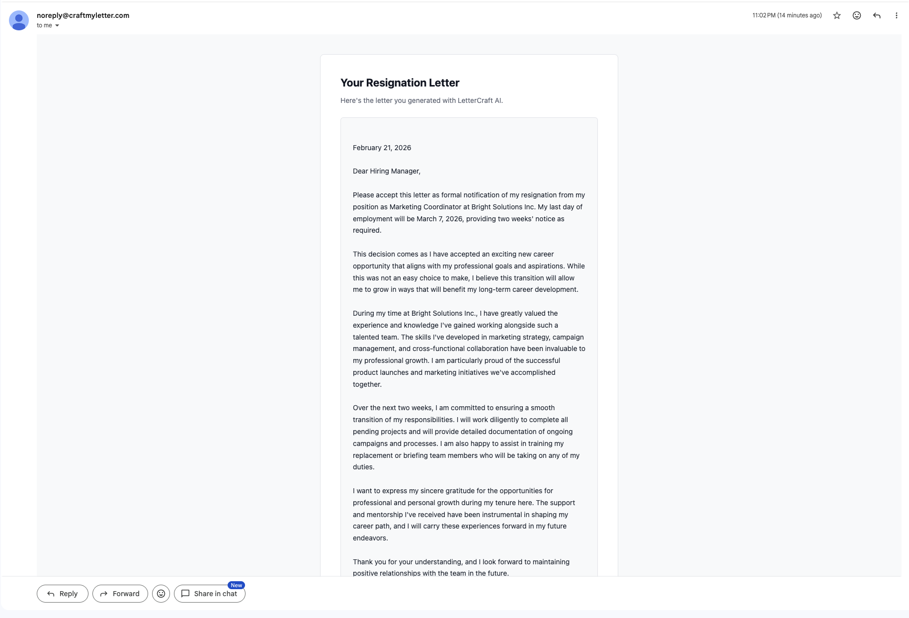 LetterCraft AI gallery image