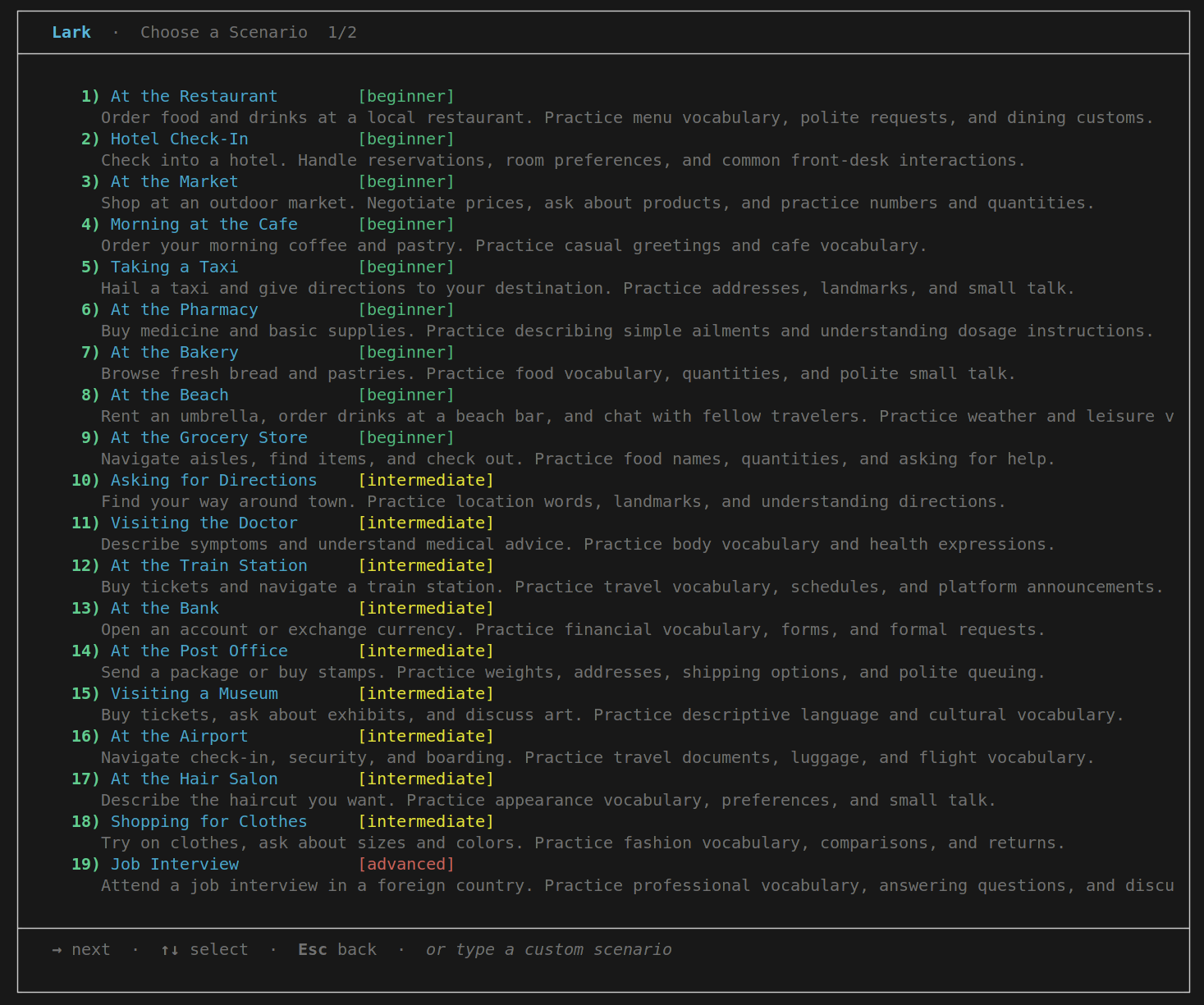 Lark - Screenshot 3 showing product features and functionality