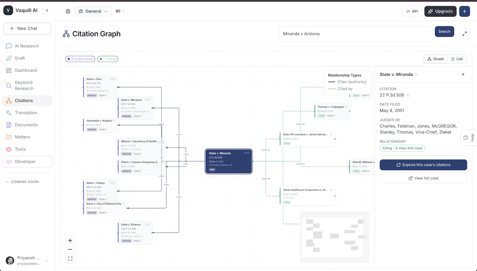 Vaquill AI - Legal Suit for law firms screenshot 3