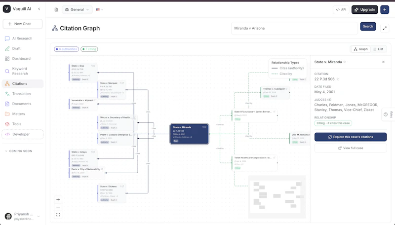 Vaquill AI - Legal Suit for law firms screenshot 3