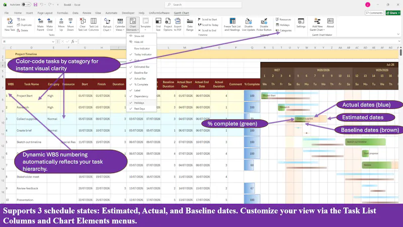Timeline & Project Planner screenshot 5
