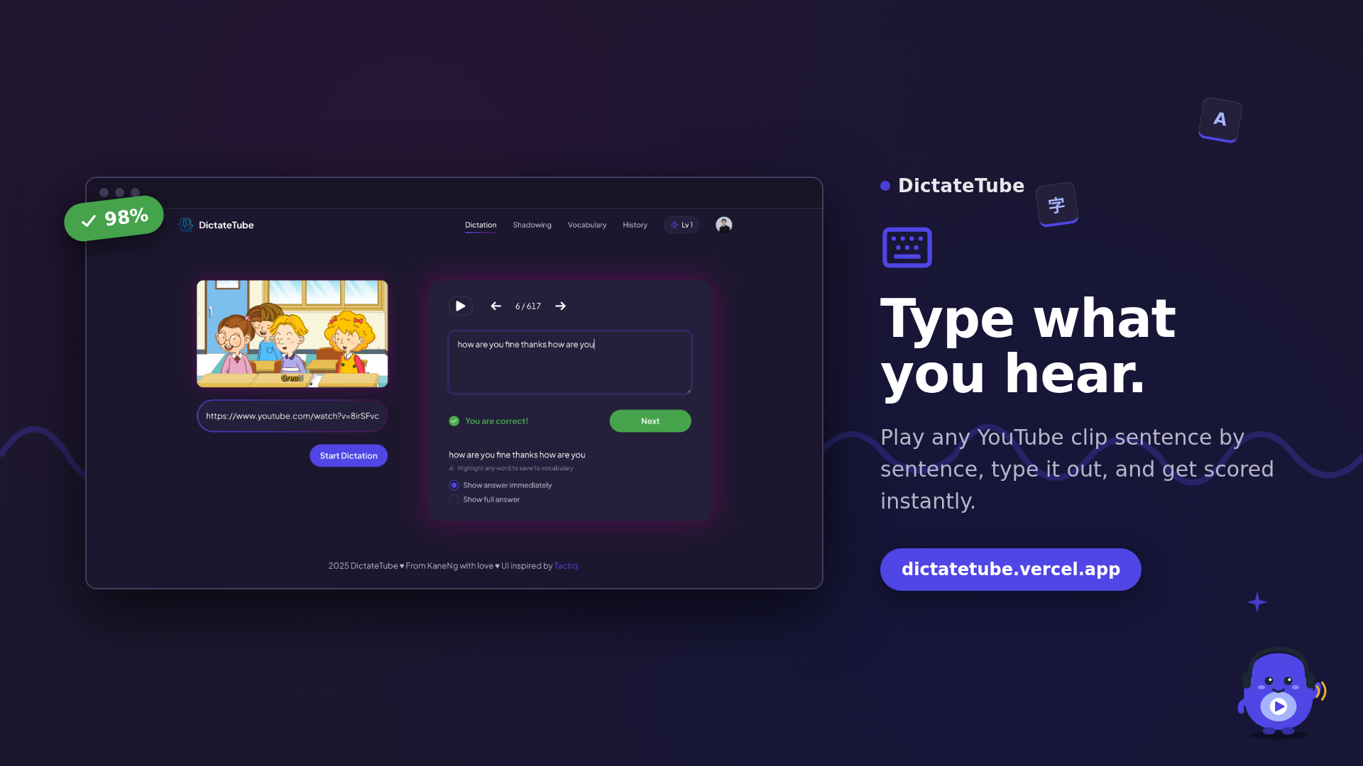 DictateTube gallery image