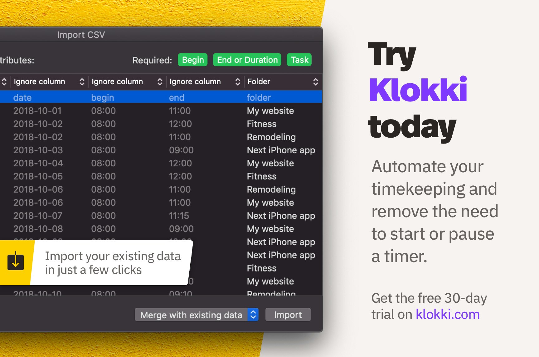 Klokki for Mac gallery image