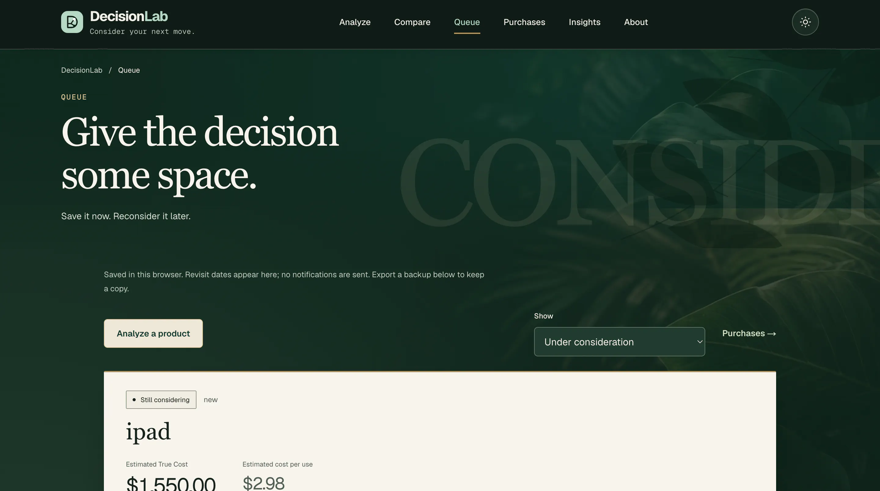 DecisionLab gallery image
