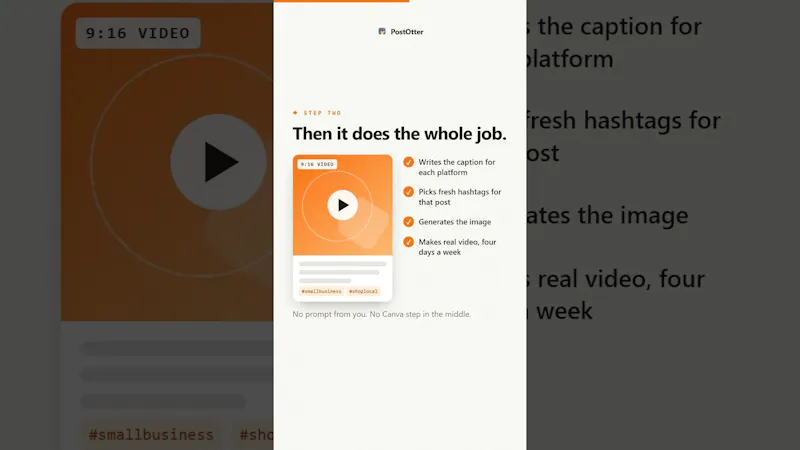 PostOtter screenshot 1 (video preview)
