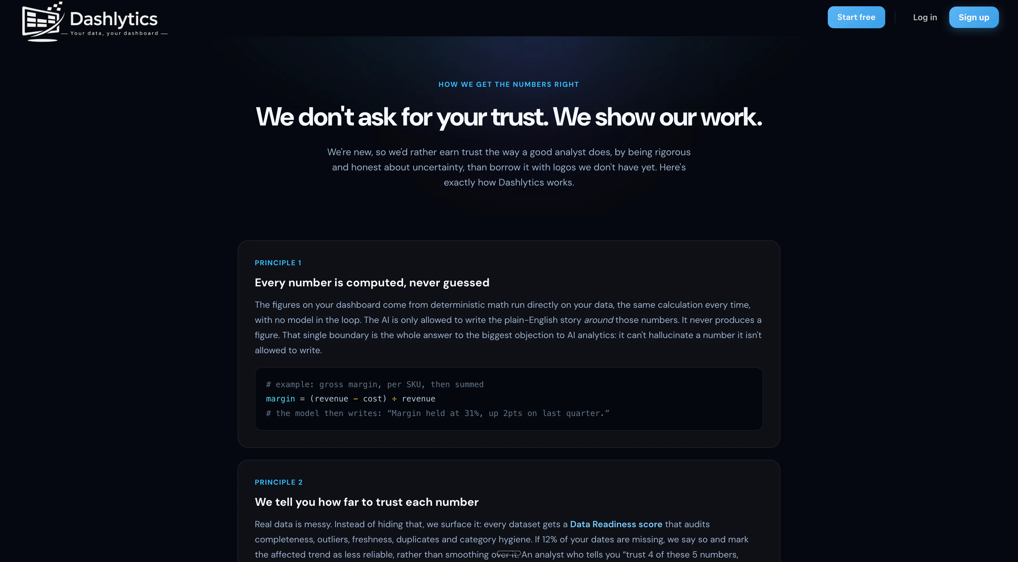 Dashlytics screenshot 2