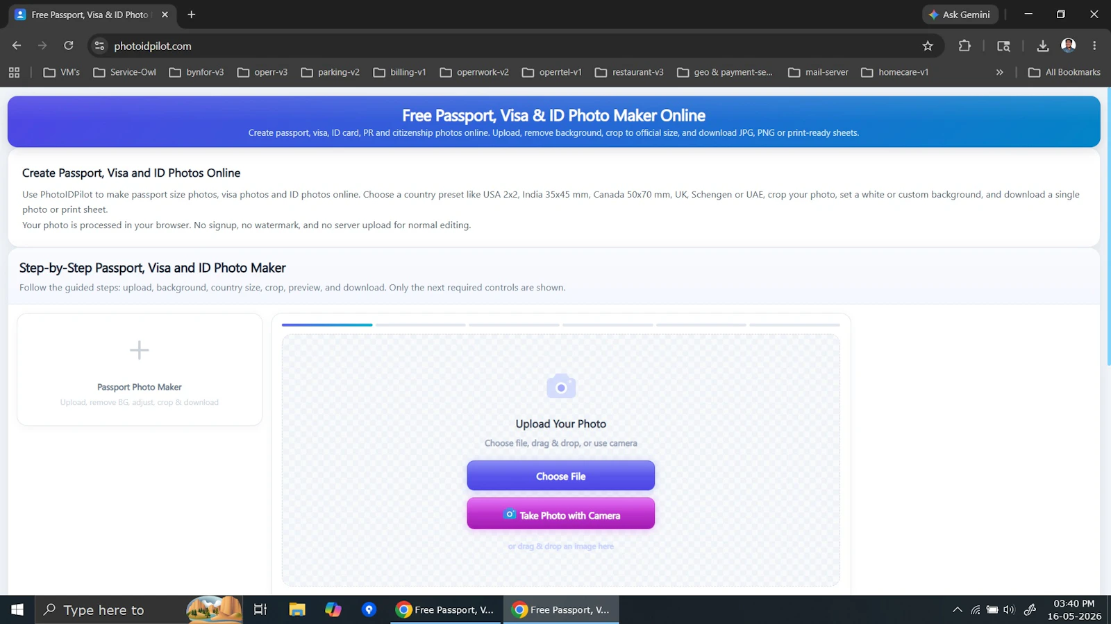 PhotoIDPilot screenshot 2