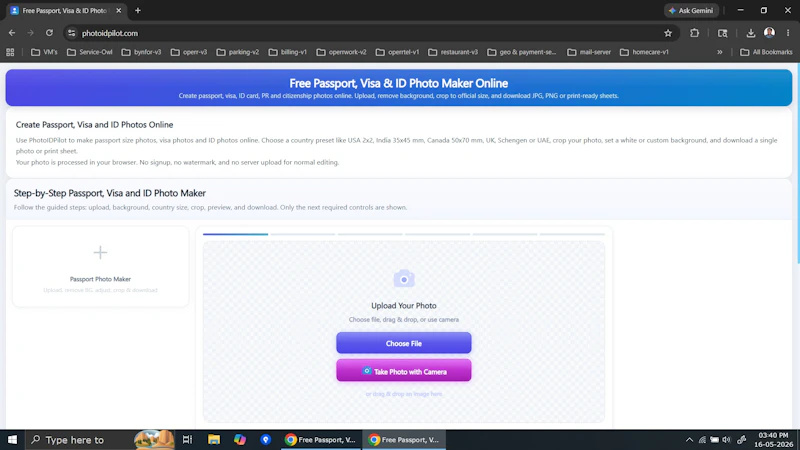 PhotoIDPilot screenshot 2