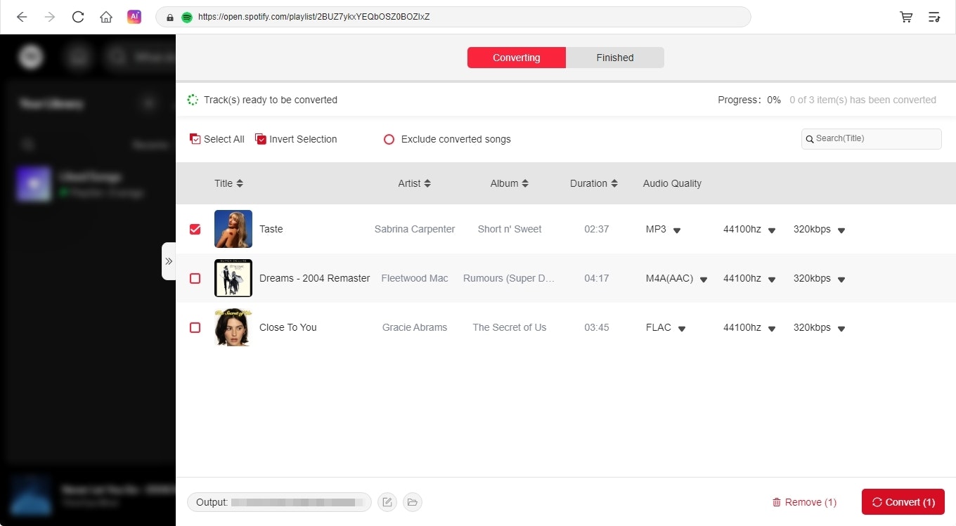 Mediaio Audio Converter - Main product screenshot demonstrating key features and user interface