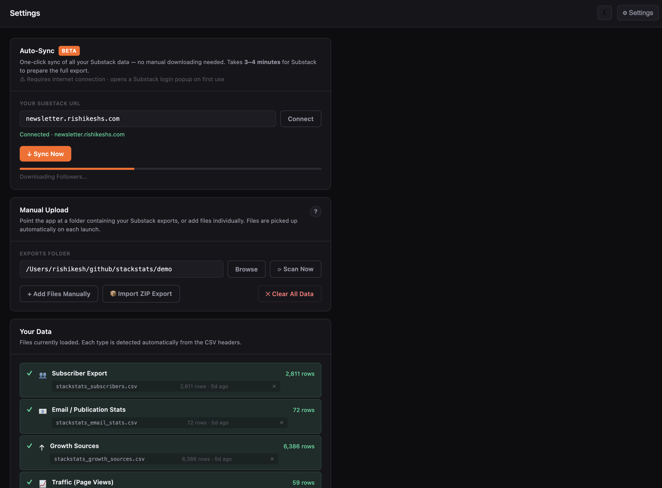 StackStats gallery image