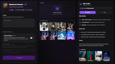GPTMarket - FREE Slideshows Generator gallery image