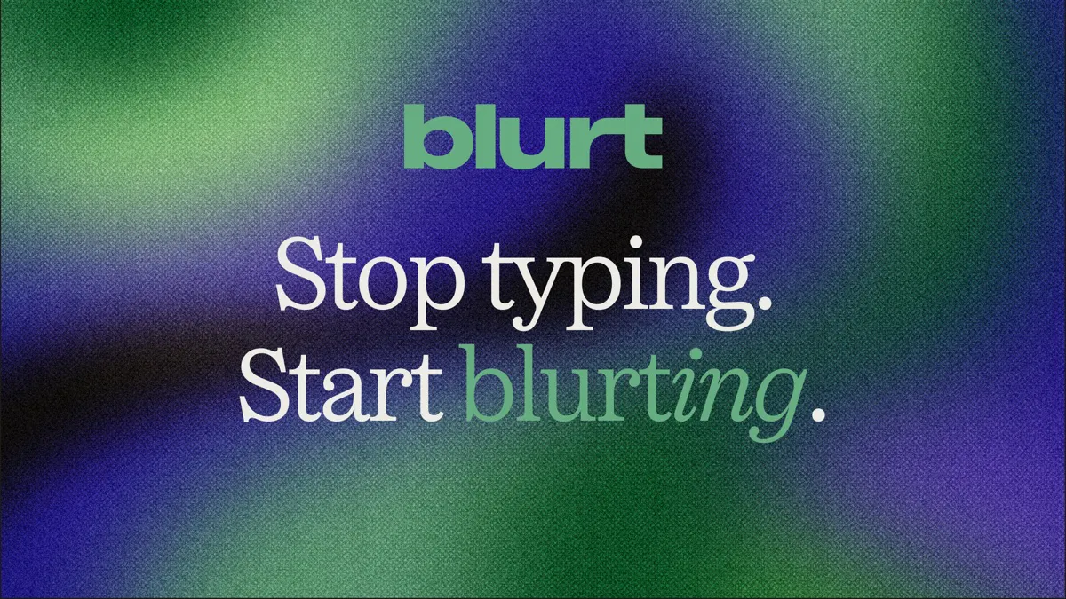 Blurt screenshot 1