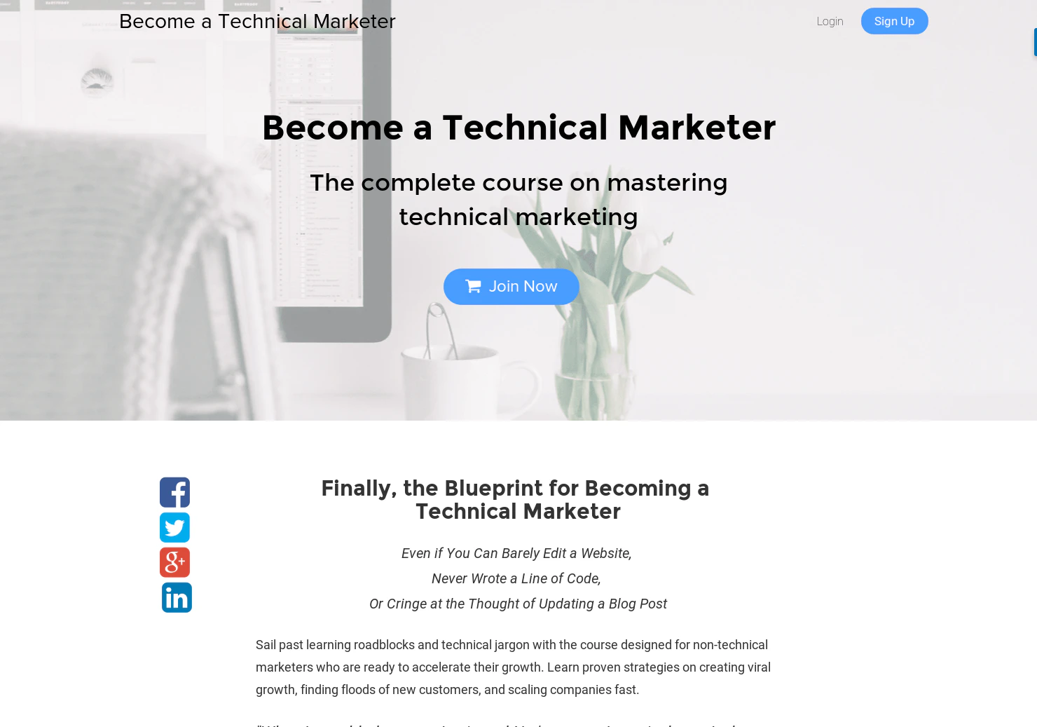 Become a Technical Marketer