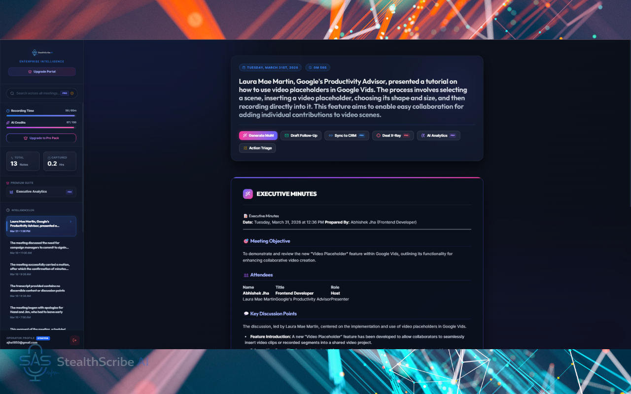 StealthScribe AI gallery image