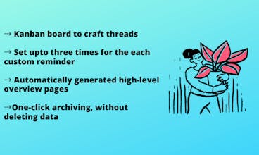 Twitter CRM + CMS Notion Template gallery image