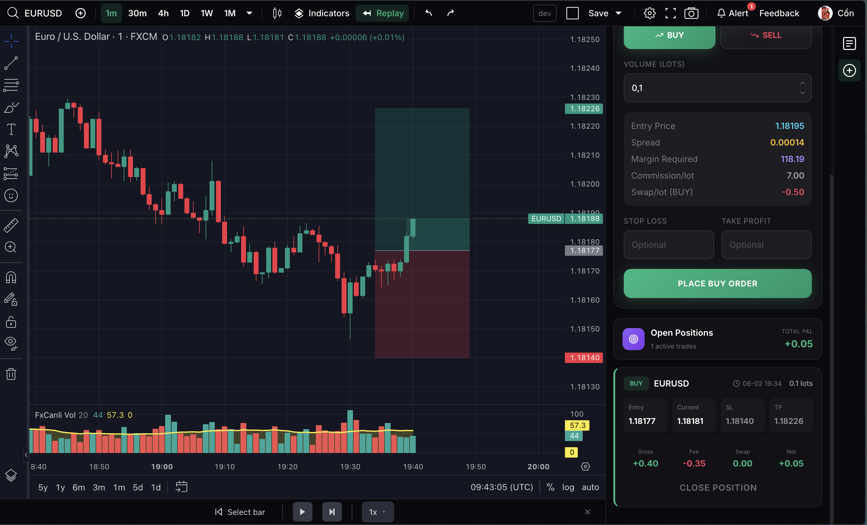 Market Lab - Screenshot 2 showing product features and functionality