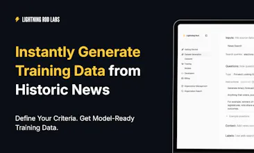 Lightning Rod: Generate training data gallery image
