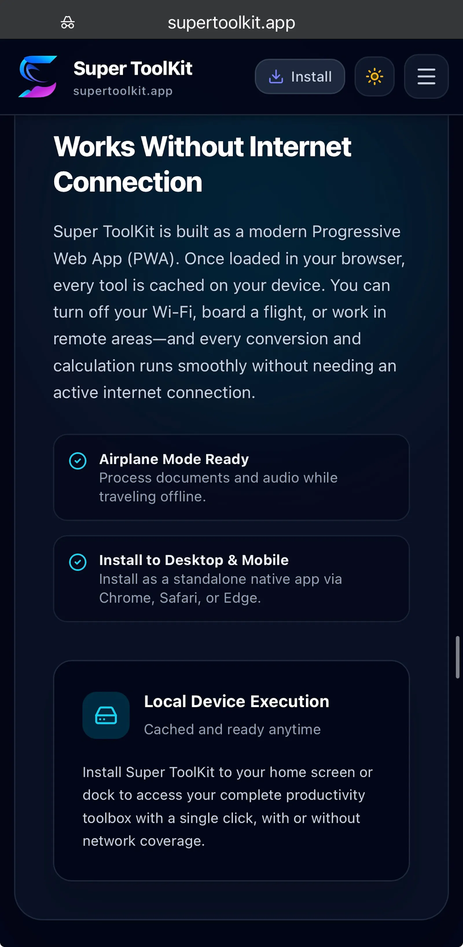 Super ToolKit screenshot 3
