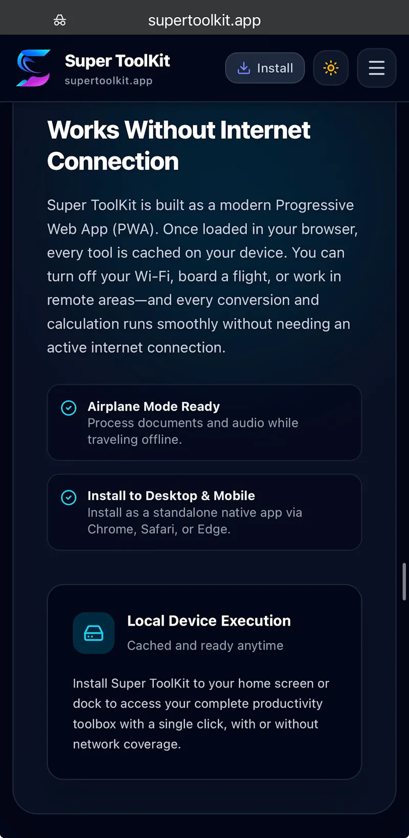 Super ToolKit screenshot 3