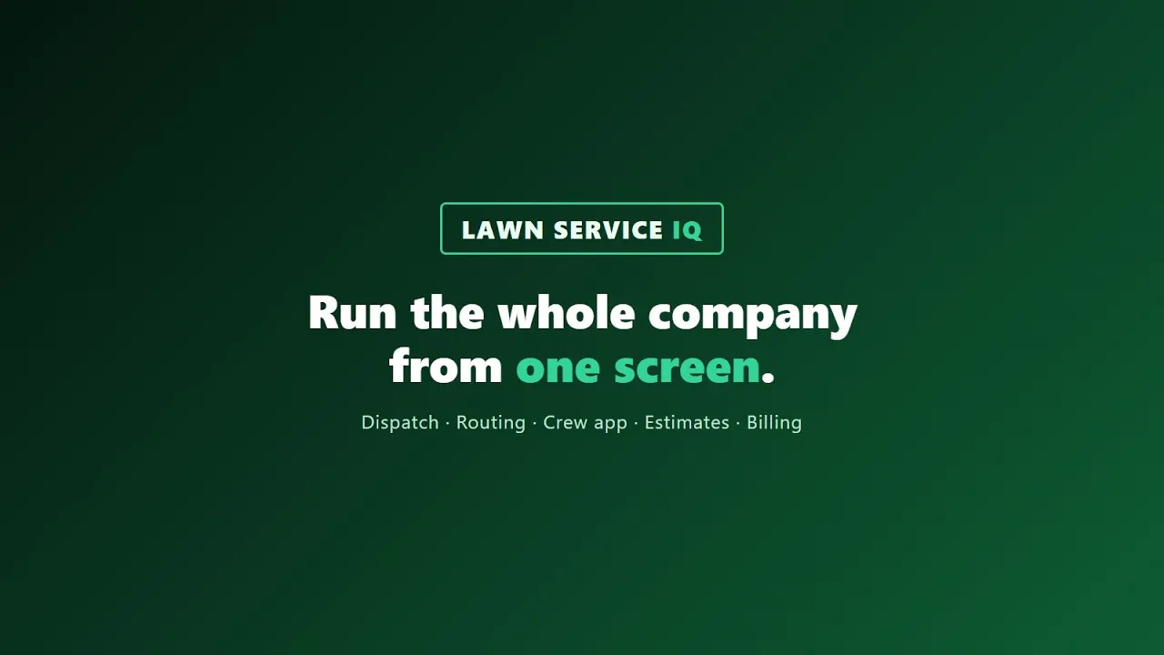 Lawn Service IQ gallery image