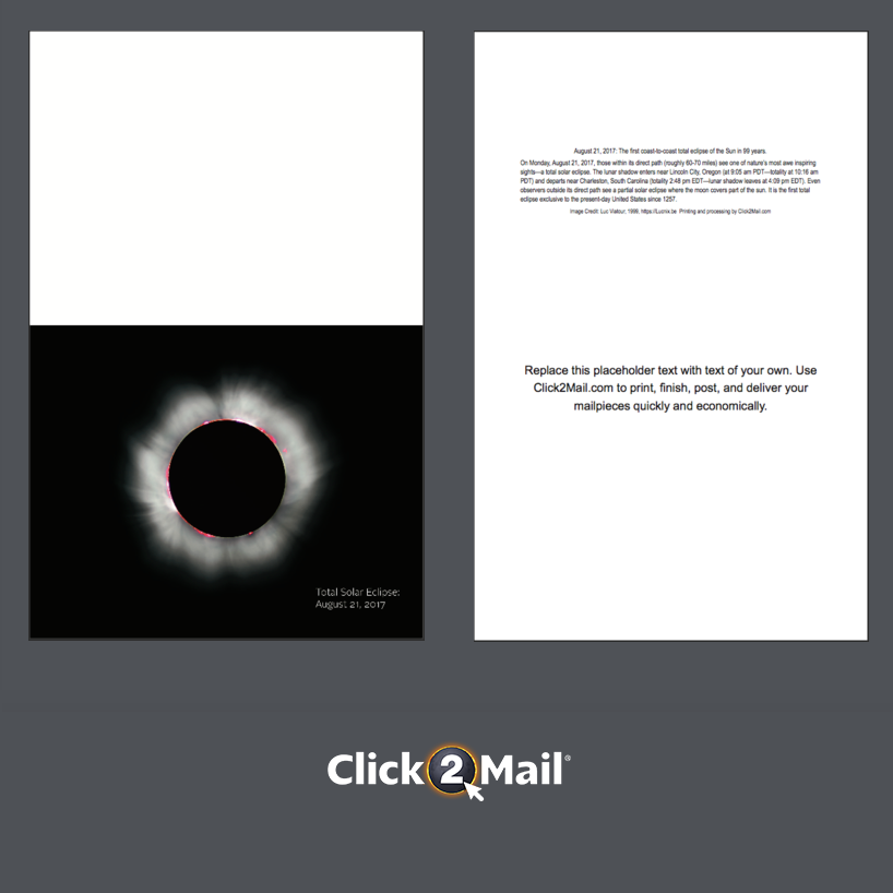 Eclipse Postcards & Morphing Stamp gallery image