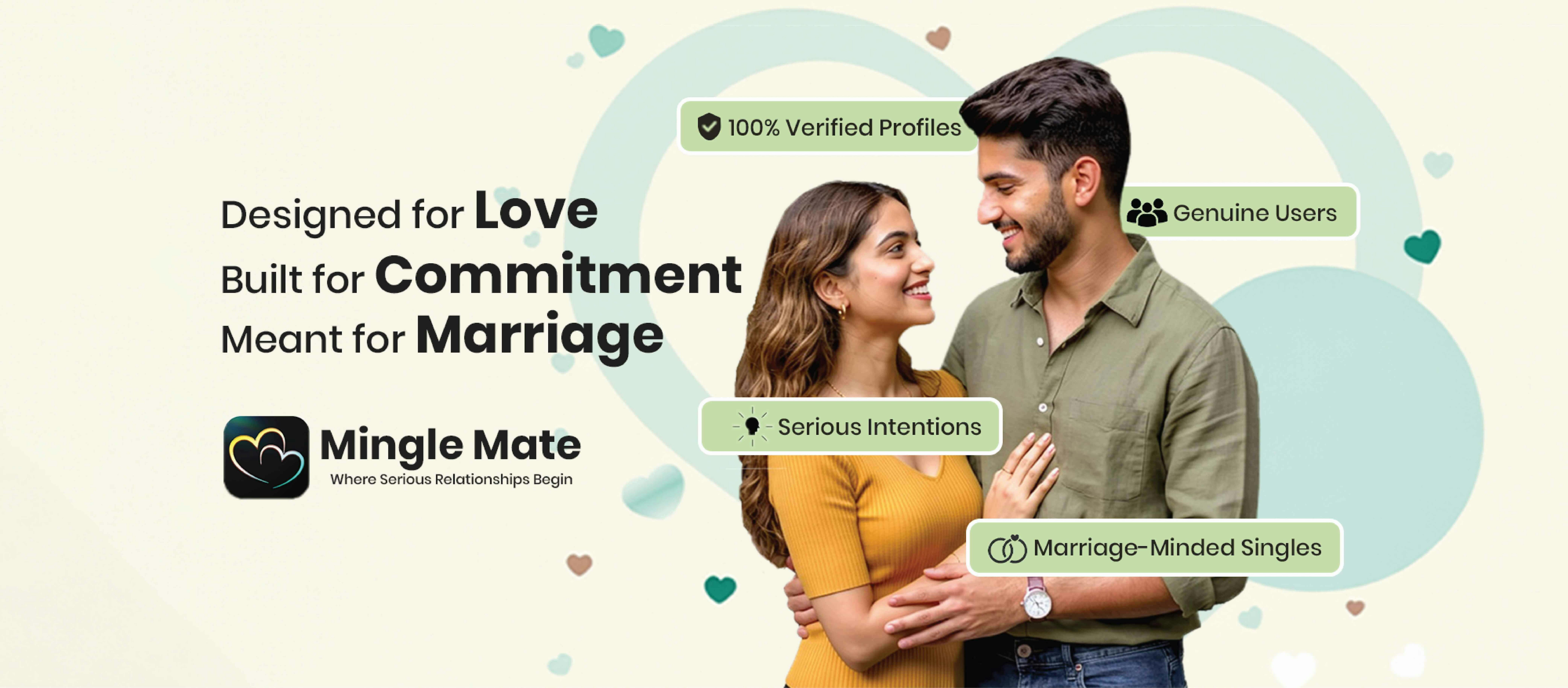 Mingle Mate - Main product screenshot demonstrating key features and user interface