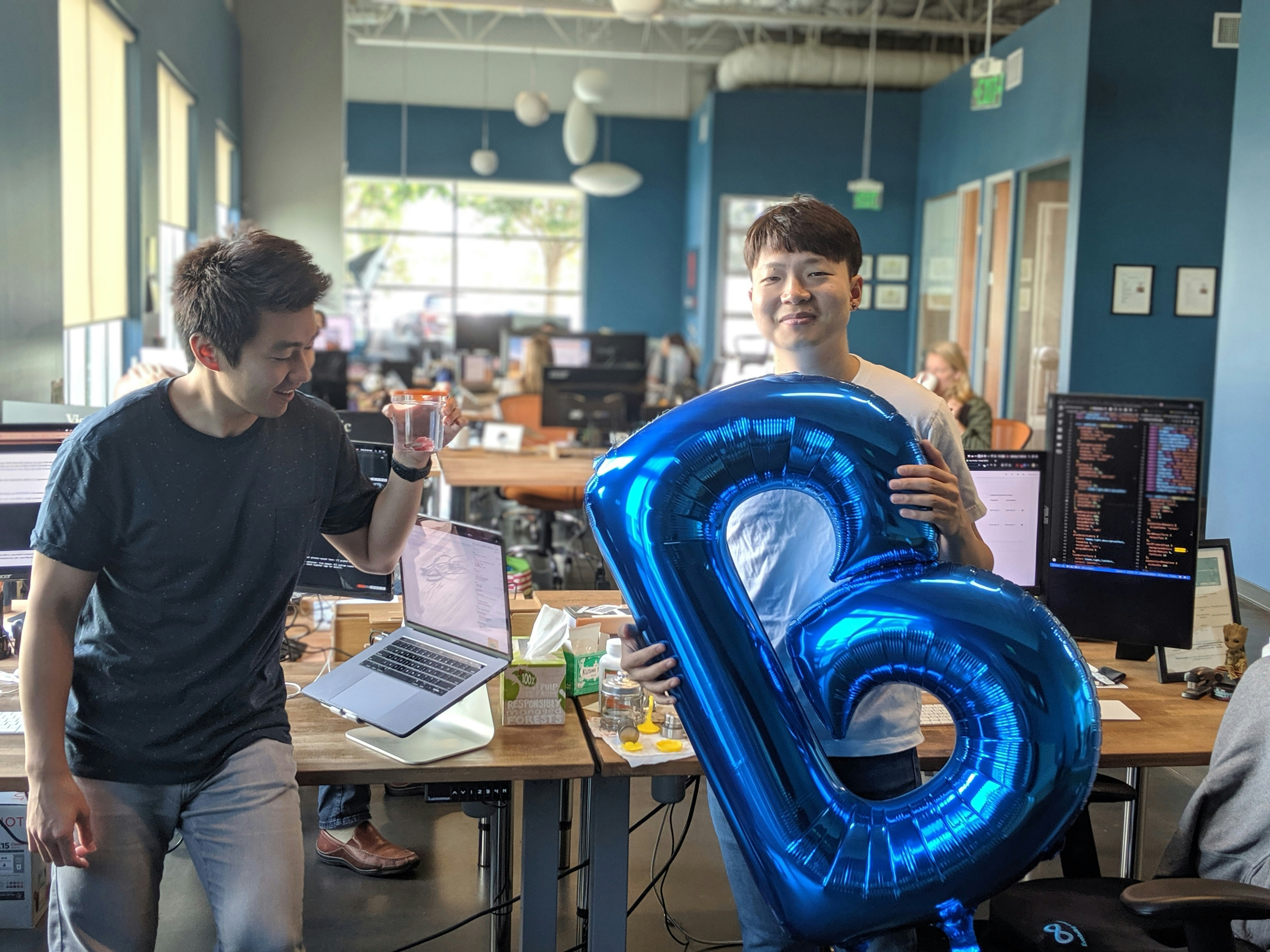 Poll option BETA launch celebration image