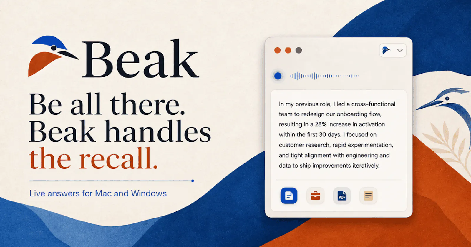 Beak AI screenshot 1