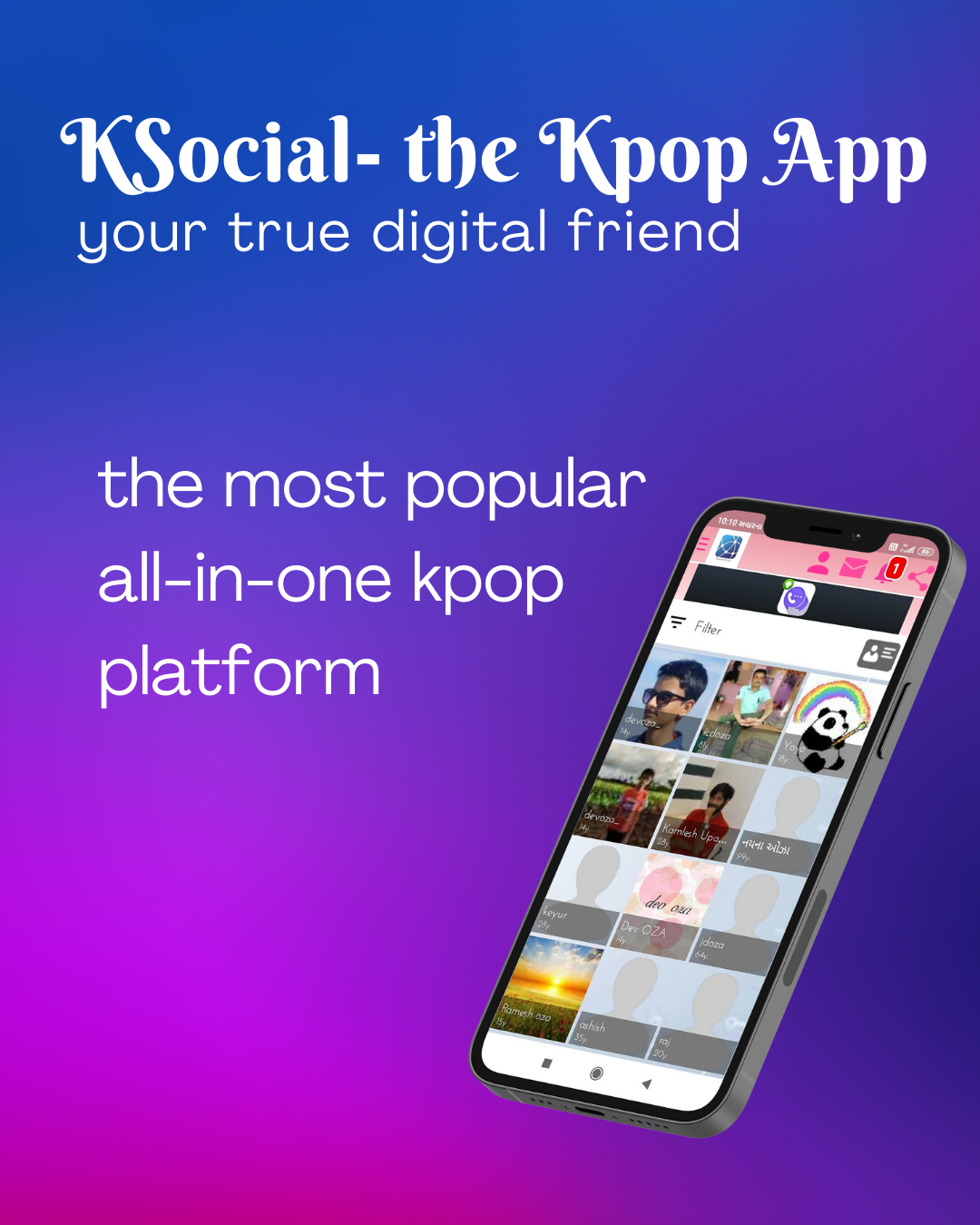 Ksocial - l'application KPOP tout-en-un media 2