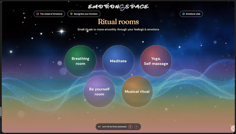 Emotions Space screenshot 2