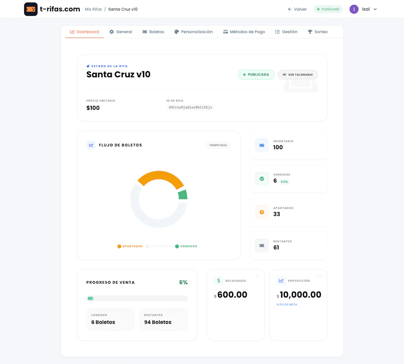 t-rifas.com screenshot 9