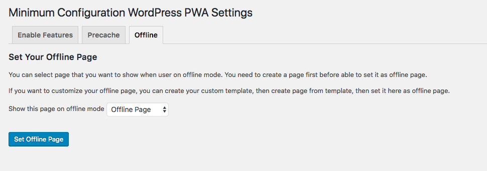 MCW PWA WordPress Plugin gallery image