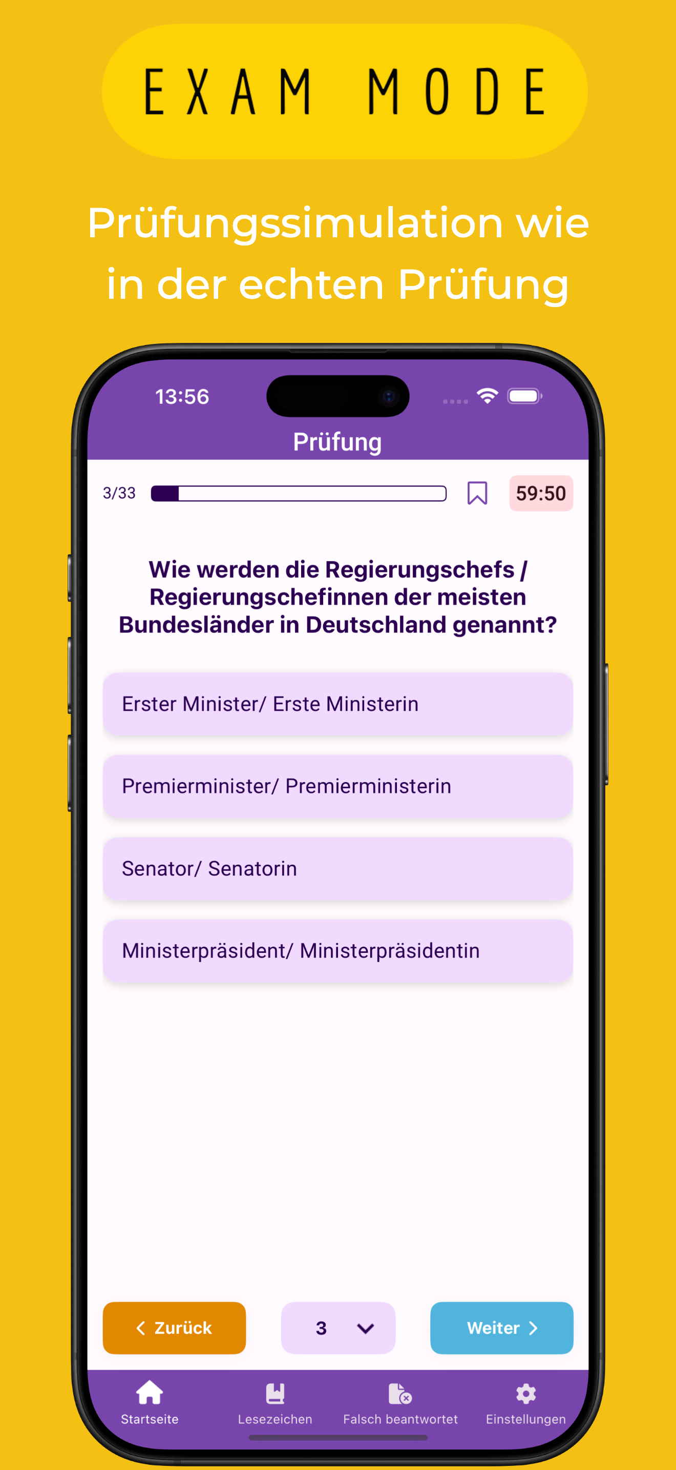 Leben in Deutschland - Screenshot 3 showing product features and functionality