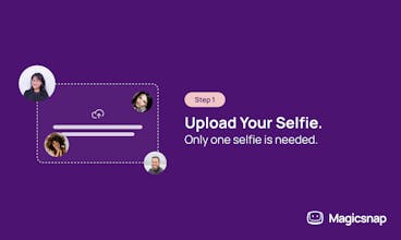 Magical platform transforming a selfie into a mesmerizing movie character