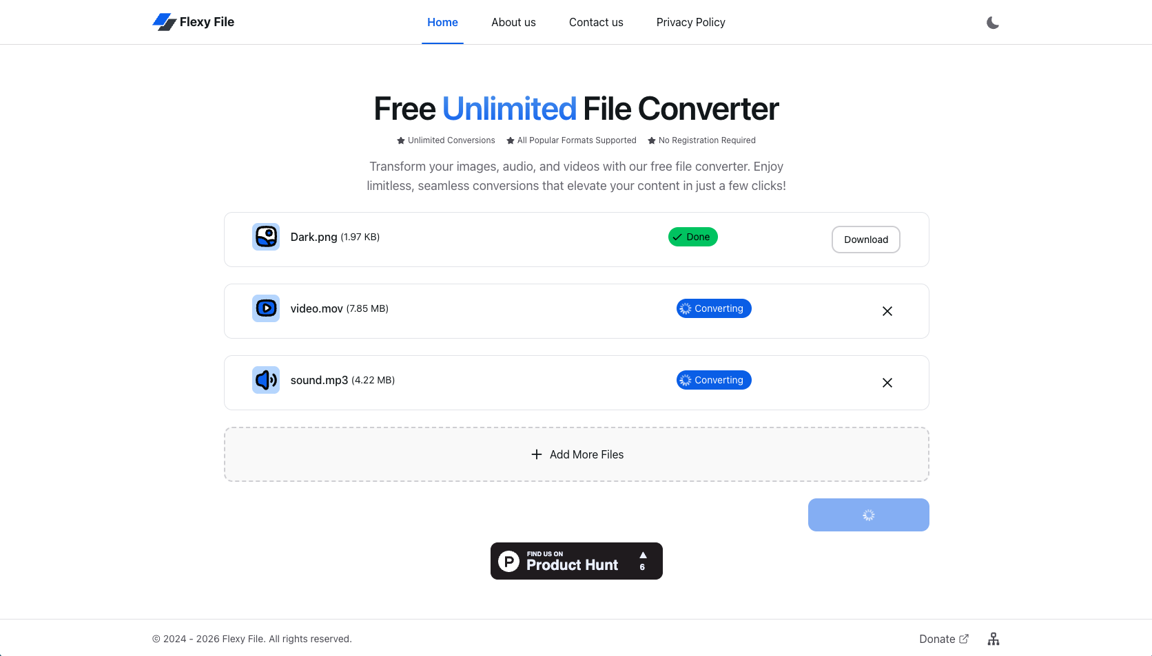 Flexy File v2.0 - Screenshot 3 showing product features and functionality