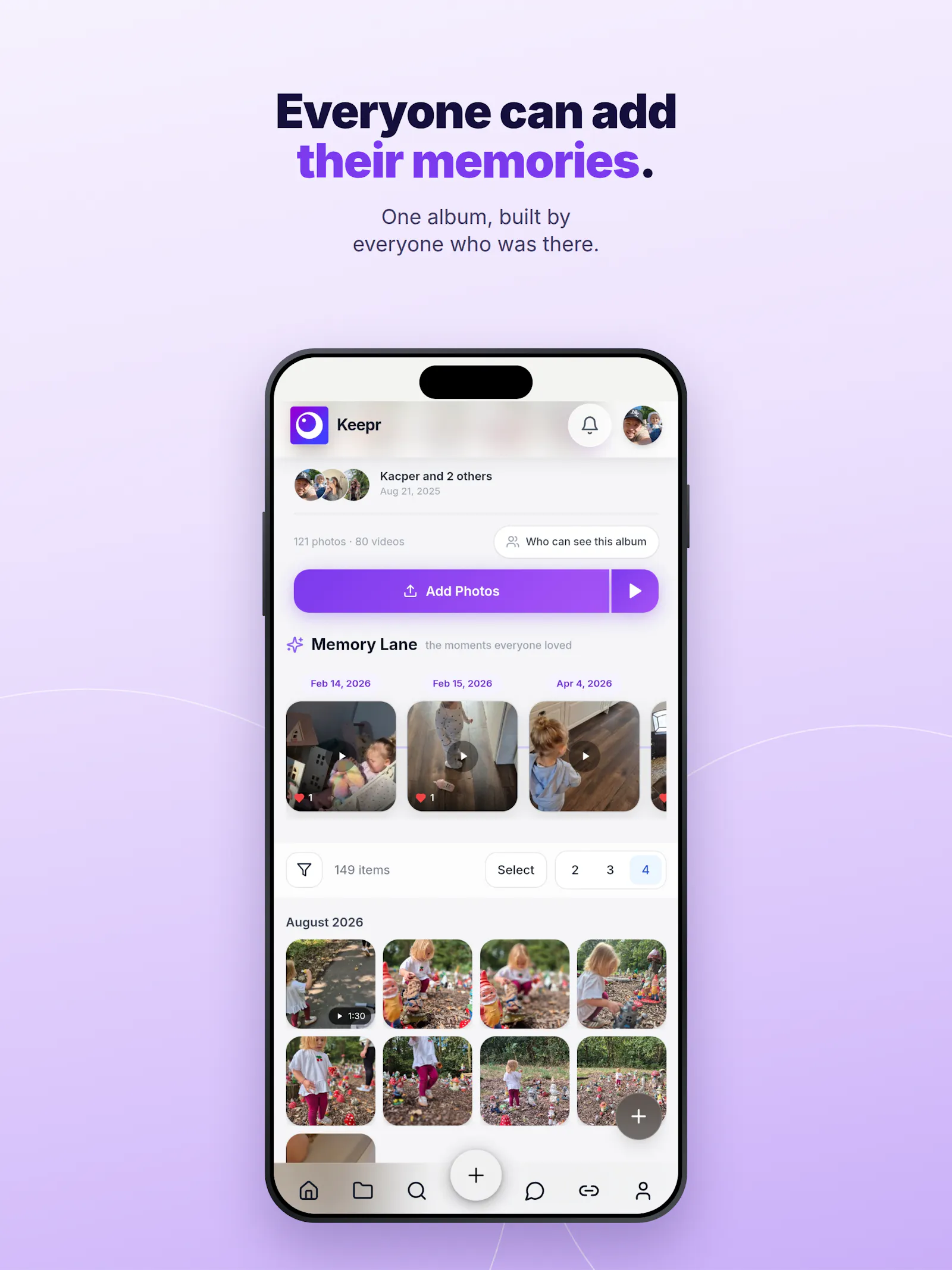 Keepr Circle, Private Family Photo Share screenshot 3