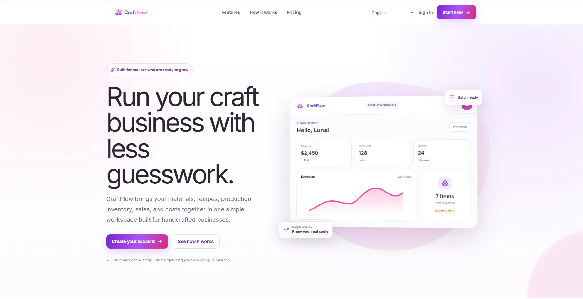 CraftFlow gallery image