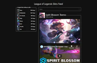 League of Legends Skins Feed gallery image